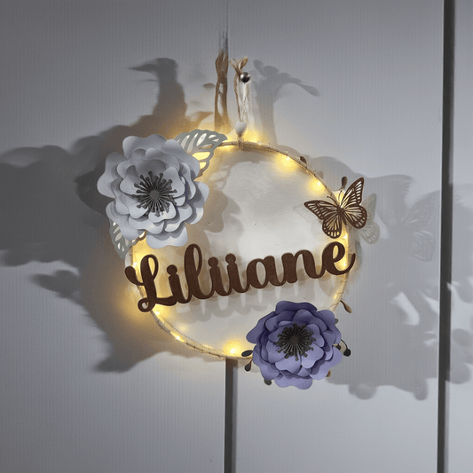 Custom Night Light Custom Baby Gift Baby Room Decor Custom Name Sign - Giftable Moments CA
