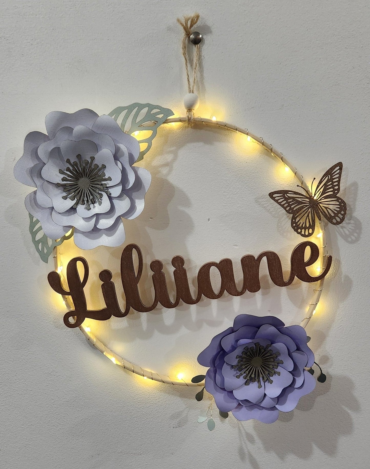 Custom Night Light Custom Baby Gift Baby Room Decor Custom Name Sign - BigKer Creations