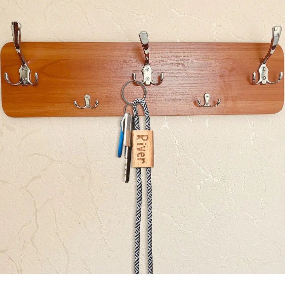 Personalized Name Lanyard Wood Keychain Bag Accessory Teacher Lanyard Gift for Staff Appreciation Back to School Supply for Teacher Gift