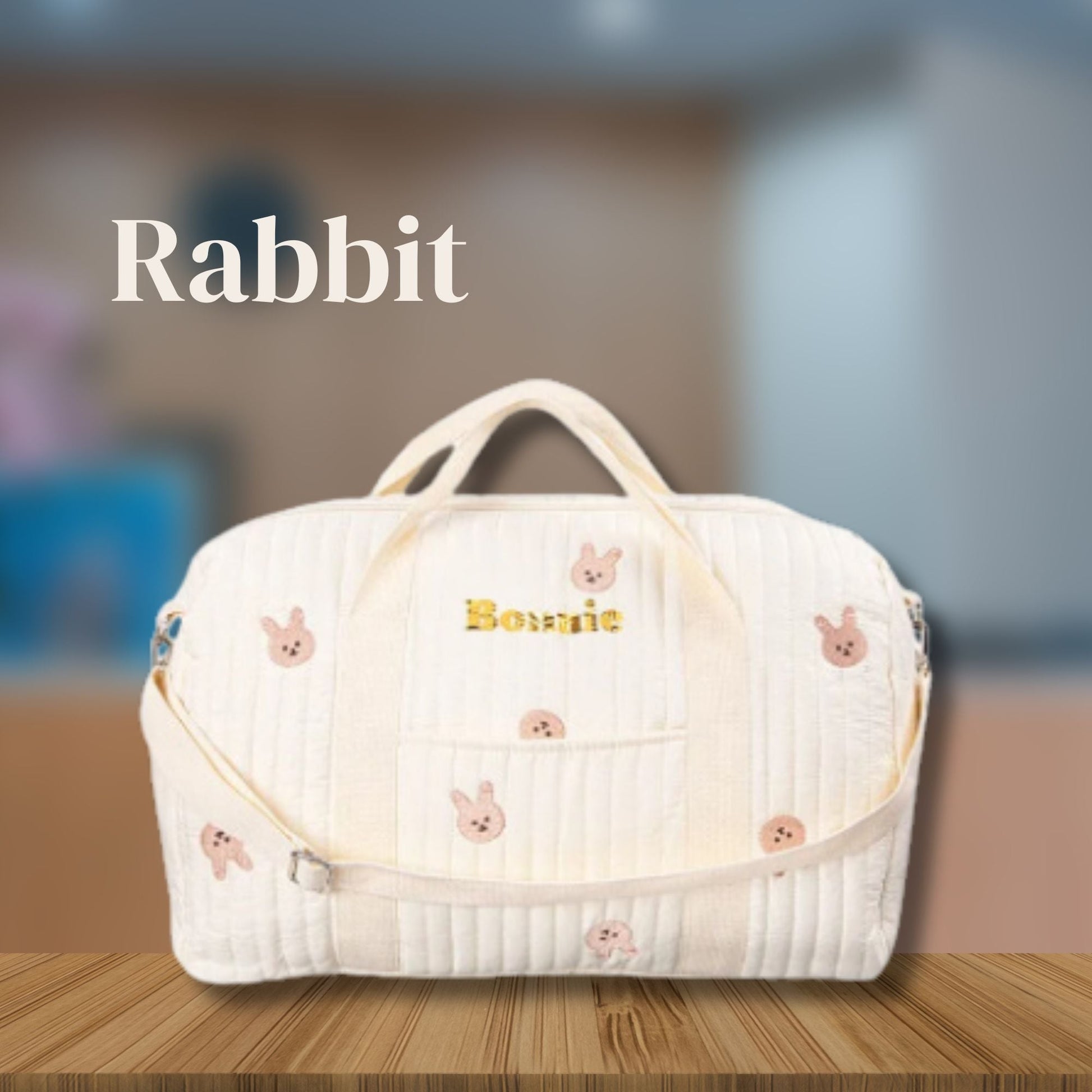 New Mom Gift for Baby Diaper Bag for Baby Shower Gift Bag for Hospital Personalized Baby Keepsake for Expecting Mom Baby Christening Gift - BigKer Creations